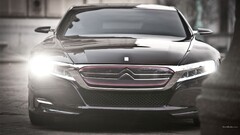 Citroen Numero 9 concept cars Car black cars headlight beams