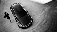 Citroen Numero 9 concept cars vehicle monochrome Car Women model