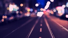 City bokeh City Lights