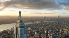 City building King Kong Movies cityscape 2005 (Year) sky