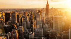 City new york city cityscape