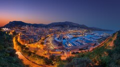cityscape building hdr Sea monaco ports lights sky outdoors