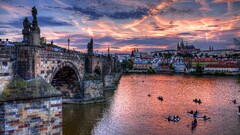 cityscape building river Czech Republic Prague