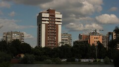 cityscape building water Trees