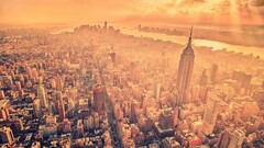 cityscape City urban filter new york city sunlight