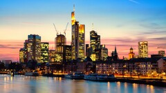 cityscape frankfurt germany