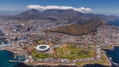 cityscape landscape stadium cape town Table Mountain