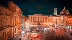 cityscape night City vienna