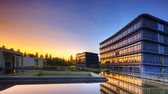 cityscape sunset building urban sunlight sky