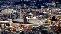 cityscape syria Islamic architecture mosque
