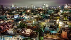 cityscape Trey Ratcliff City lights