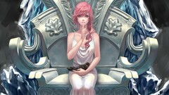 Claire Farron final fantasy xiii Anime anime girls Birds ice
