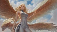 Claymore (anime) Teresa fantasy girl warrior