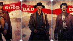 clint eastwood The Good the Bad and the Ugly collage western