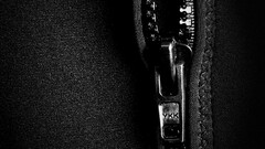 closeup zippers metal Clothing monochrome