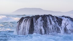 coast Sea rock nature