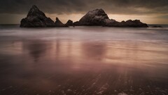 coast Sea rock shore