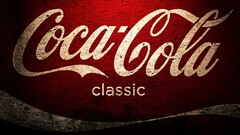 coca-cola logo grunge red