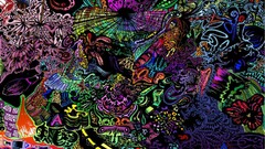 colorful abstract surreal artwork
