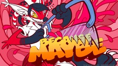 colorful cartoon fox