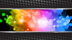 colorful digital art shapes