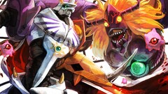 colorful fantasy art Anime