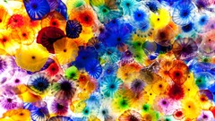 colorful Flowers digital art artwork
