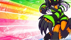 colorful furry anthro