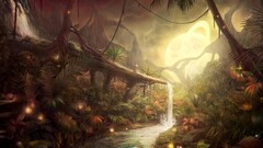 colorful nature fantasy art