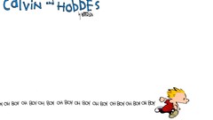 comics Bill Watterson calvin and hobbes