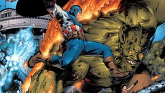 comics captain america comic art