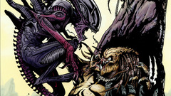 comics comic art xenomorph predator (creature) science fiction