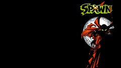 comics Spawn demon glowing eyes comic art