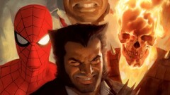 comics wolverine Spider-Man Ghost Rider