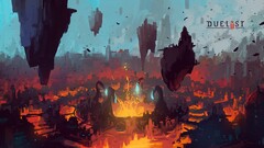 concept art artwork digital art video games Duelyst Anton Fadeev