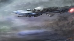 concept art science fiction futuristic