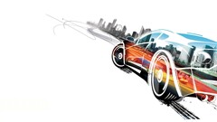 concept cars burnout paradise video games orange cyan EA Games