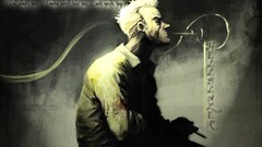 Constantine Hellblazer comic art