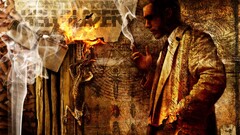 Constantine Hellblazer comic art