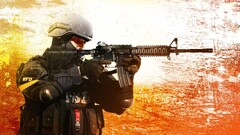 counter-strike global offensive M4A4 video games