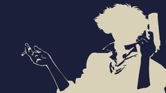 cowboy bebop Anime spike spiegel anime boys silhouette