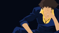 cowboy bebop spike spiegel smoking anime vectors anime boys blue