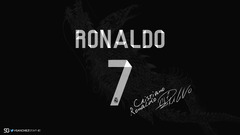 cristiano ronaldo numbers Simple Background