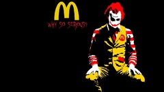 Crossover ronald mcdonald joker humor clowns text