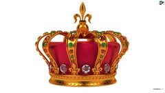 Crown Simple Background white background
