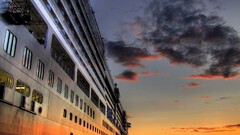 cruise ship vehicle ship