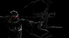 crysis 3 crysis bow video games PC gaming video game art