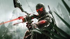 crysis 3 video games bow video game art science fiction weapon