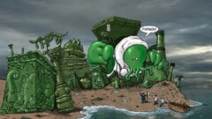 Cthulhu humor artwork