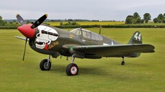 Curtiss P-40 Warhawk airplane military aircraft vehicle Warbird